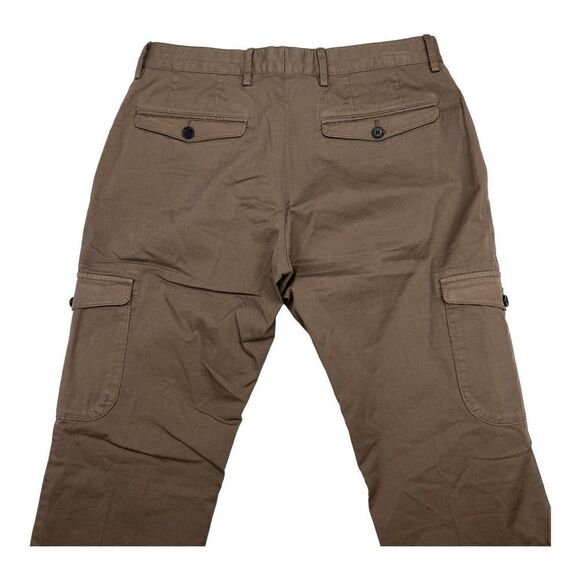 New Dylan Gray Men US 30âBrown Pants Regular Fit Cargo Casualâ - Picture 5 of 12
